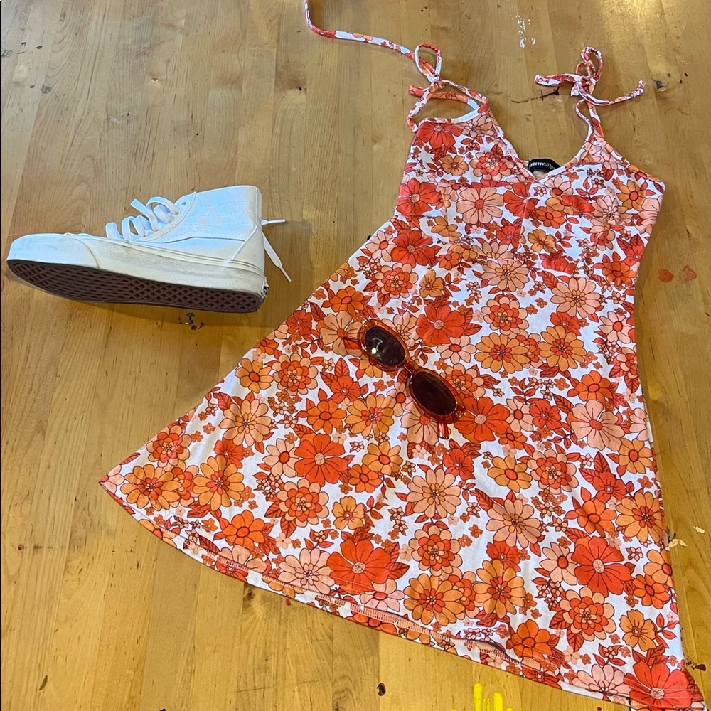 Strappy Floral Sundress